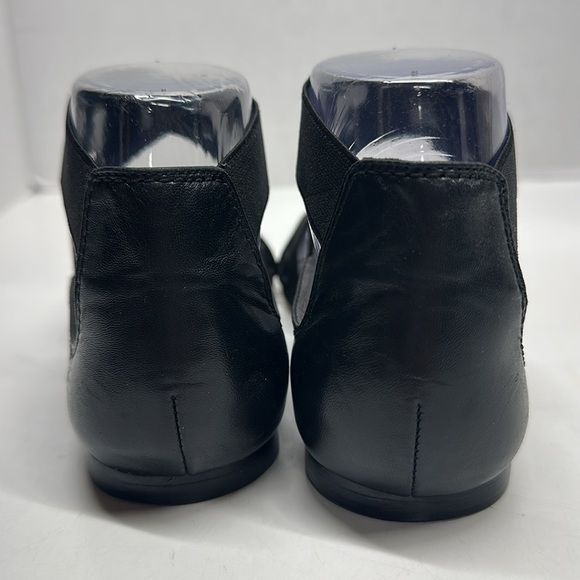 Stuart Weitzman Gladiator Sandals Shoes Strappy Elastic Leather Black Size 6 - Picture 5 of 9